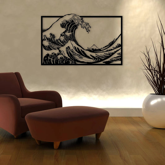 The Great Wave of Kanagawa Metal Wall Art