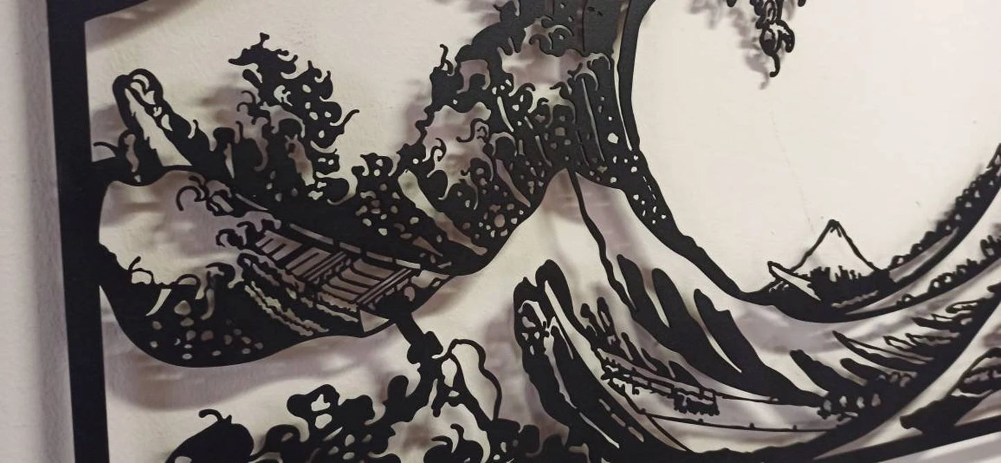 The Great Wave of Kanagawa Metal Wall Art